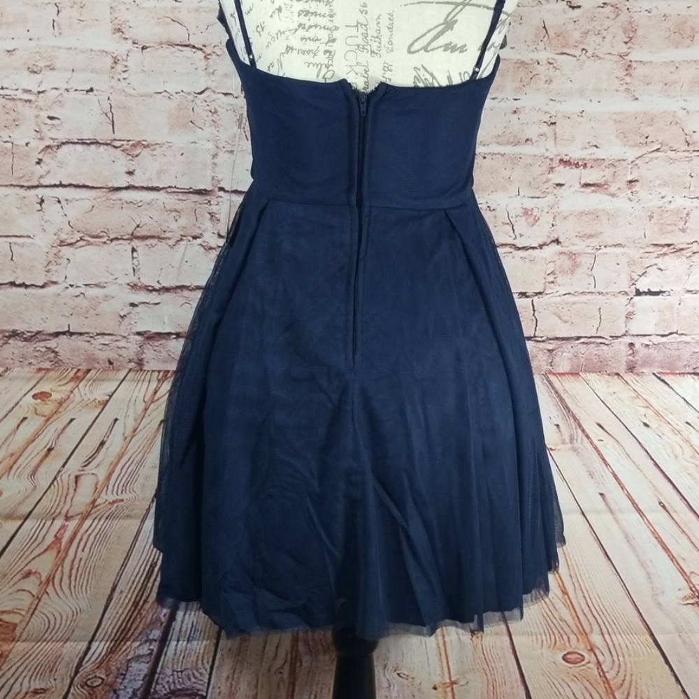 NWT 3 Navy Strappy Dress TRIXII Juniors - Picture 4 of 8